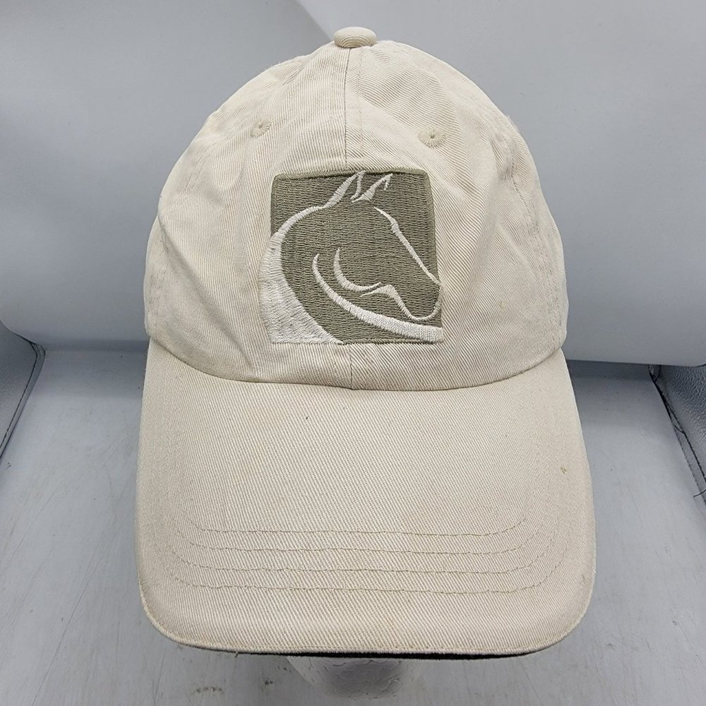 San Dieguito Equine Group Port Authority White Hat Cap Casual Comfort Outdoors